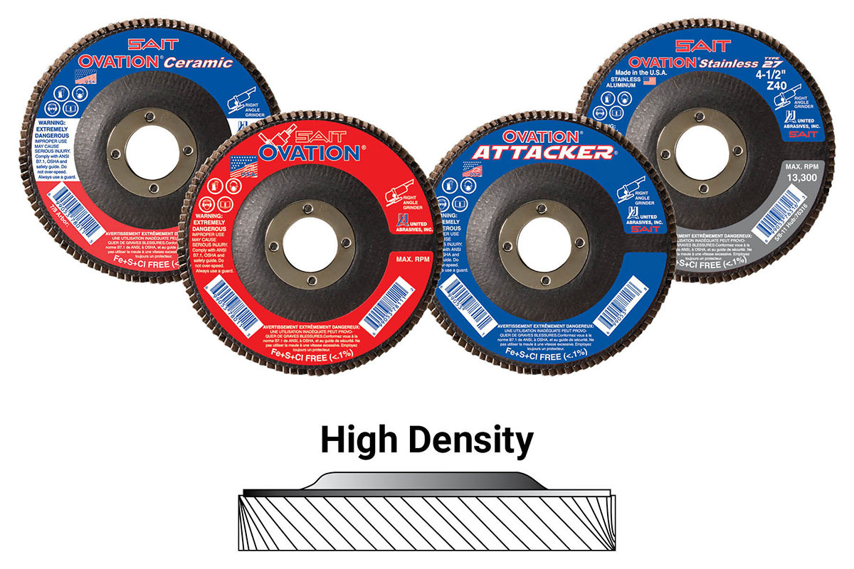 High Density Discs - Fiberglass Backing